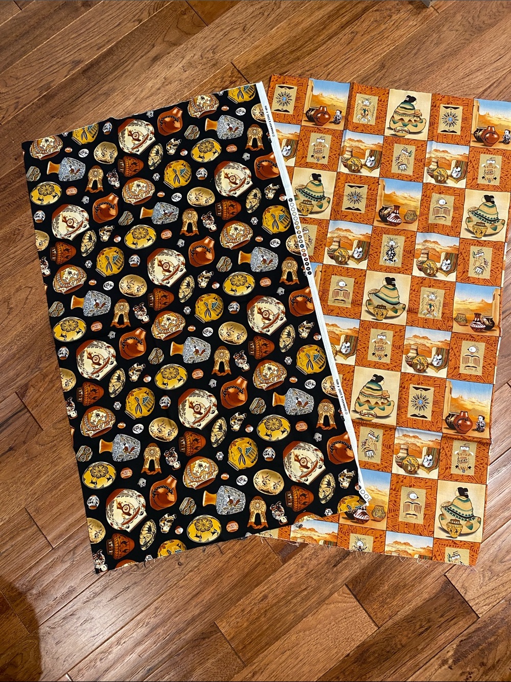 Southwestern Pottery Print cotton fabric bundle